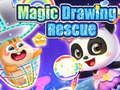 Gêm Achub y Panda Chdrawing Hud ar-lein