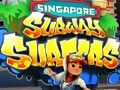 Gêm Subway Surfer Singapore ar-lein