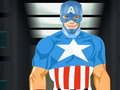 Gêm Wisgo Captain America ar-lein