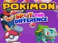 Gêm Pokémon Darganfod y gwahaniaethau ar-lein