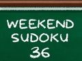 Gêm Sudoku Penwythnos 36 ar-lein