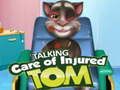 Gêm Tom siarad: Gofal am yr anafiad ar-lein