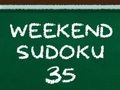 Gêm Sudoku Penwythnos 35 ar-lein
