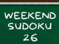 Gêm Sudoku Penwythnos 26 ar-lein