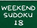 Gêm Sudoku Penwythnos 18 ar-lein