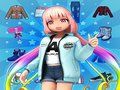Gêm Doll Arddull Merch 3D ar-lein