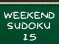 Gêm Sudoku Penwythnos 15 ar-lein
