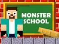 Gêm Herobrine yn erbyn Ysgol y Mynyddoedd ar-lein