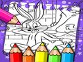 Gêm Llyfr lliwio Bugs Bunny ar-lein