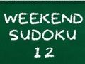 Gêm Sudoku Penwythnos 12 ar-lein