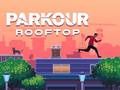 Gêm Parkour ar y to ar-lein