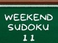 Gêm Sudoku Penwythnos 11 ar-lein