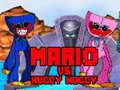 Gêm Mario yn erbyn Huggy Wuggy ar-lein