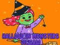 Gêm Puzzle Monsters Heloween ar-lein