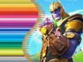 Gêm Llyfr lliwio ar gyfer Fortnite ar-lein
