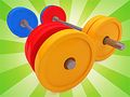 Gêm Pecyn a Rhif Barbell ar-lein