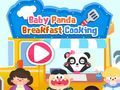 Gêm Coginio Brecwast i Panda Bach ar-lein