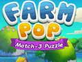 Gêm Fferm Pop Cyfateb-3 Pensaernïa ar-lein