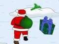 Gêm Rhedfa Nadolig Santa ar-lein