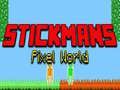 Gêm Byd Pixel Stickman ar-lein