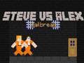 Gêm Steve yn erbyn Alex Dianc o'r Carchar ar-lein