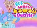 Gêm BFF Gwisg Kawaii Lovely ar-lein