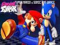 Gêm Super Mario a Sonic FNF Dawnsi ar-lein
