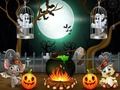 Gêm Achub ysbrydion deufac yn Halloween ar-lein