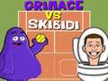 Gêm Grimace yn erbyn Skibidi ar-lein