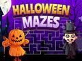 Gêm Labyrinthau Halloween ar-lein