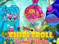 GĂȘm Creu Ffasiwn Chibi Troll ar-lein GĂȘm Creu Ffasiwn Chibi Troll ar-lein
