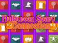 Gêm Cysylltiad ofnadwy Halloween ar-lein
