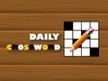 Gêm Crosword dyddiol ar-lein