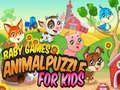 Gêm Gêmiau i Fabis: Puzzle Anifeiliaid ar gyfer Plant ar-lein