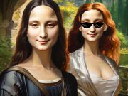 Gêm Arbrofion Ffasiwn Mona Lisa ar-lein
