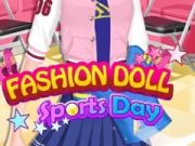 Gêm Dydd Chwaraeon Doll Ffasiwn ar-lein