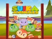 Gêm Anifeiliaid Suika ar-lein
