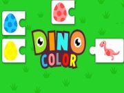 Gêm Lliw Dino ar-lein