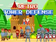Gêm Amddiffyn Tŵr Retro ar-lein