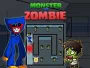 Gêm Monstr yn erbyn Zombie ar-lein