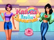 Gêm Anturiaeth yn y Deyrnas Kawaii ar-lein