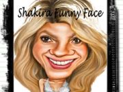 Gêm Shakira Wyneb Chwerthin ar-lein