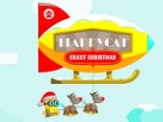 Gêm FlappyCath Nadolig Gwallgof ar-lein