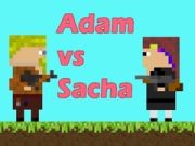 Gêm Adam yn erbyn Sacha ar-lein