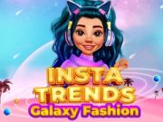 Gêm Ffasiwn Dros y Gofod Insta ar-lein