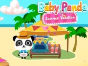 Gêm Gwyliau Haf y Panda Baban ar-lein