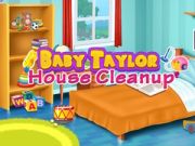 Gêm Glanhau Tŷ'r Babi Taylor ar-lein