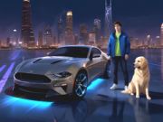 Gêm Gyrrwr Mustang yn y Ddinas ar-lein