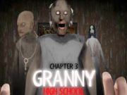 Gêm Granny Brawddeg 3 Ysgol Uwchradd ar-lein