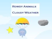 Gêm Anifeiliaid Hiwmor Y Tywydd Cwmwl ar-lein